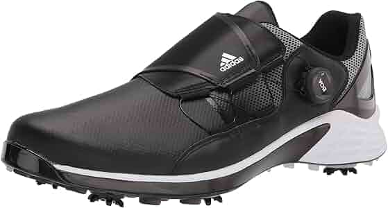 週末値下げ！adidas BOA GOLF ブラック系　サイズ27cm 未使用 adidas アディダス ZG21 BOA FW5557 フットウェアホワイト/コア
